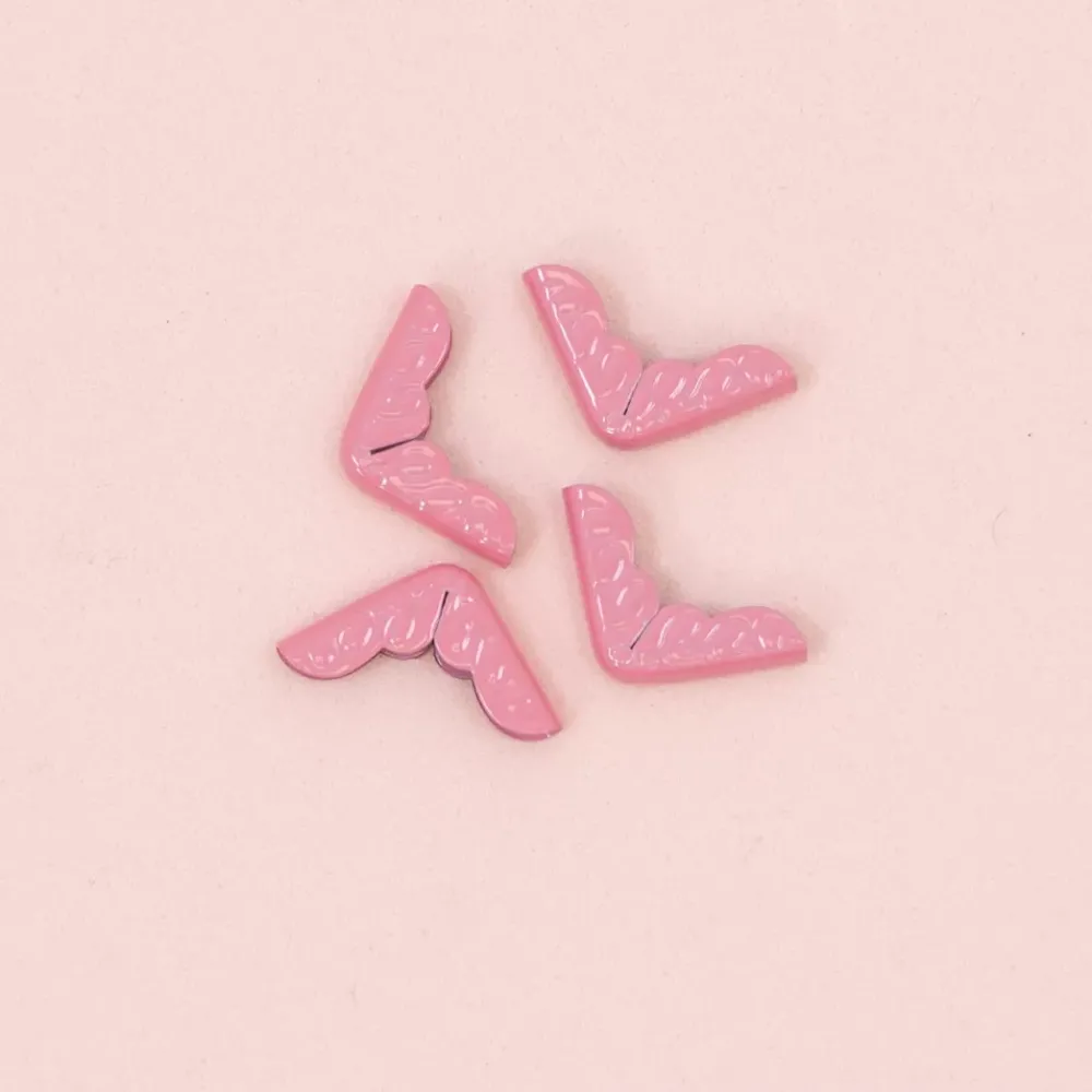 Sale 4 Esquineras Metálicas Royal Bubblegum Herrajes