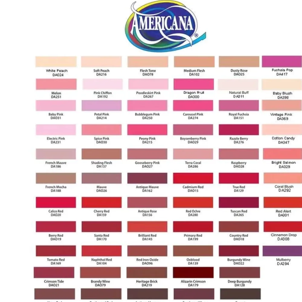 Outlet Acrílico Americana 236ml Pinturas Acrílicas