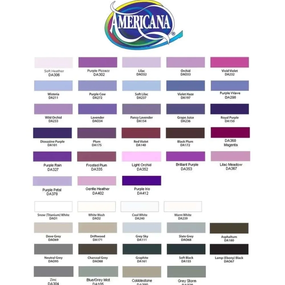 Outlet Acrílico Americana 236ml Pinturas Acrílicas