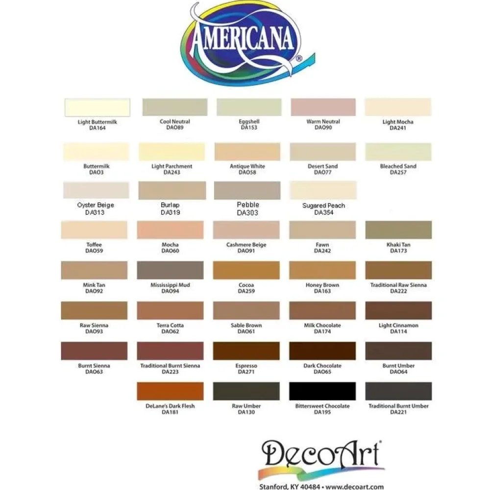 Outlet Acrílico Americana 236ml Pinturas Acrílicas