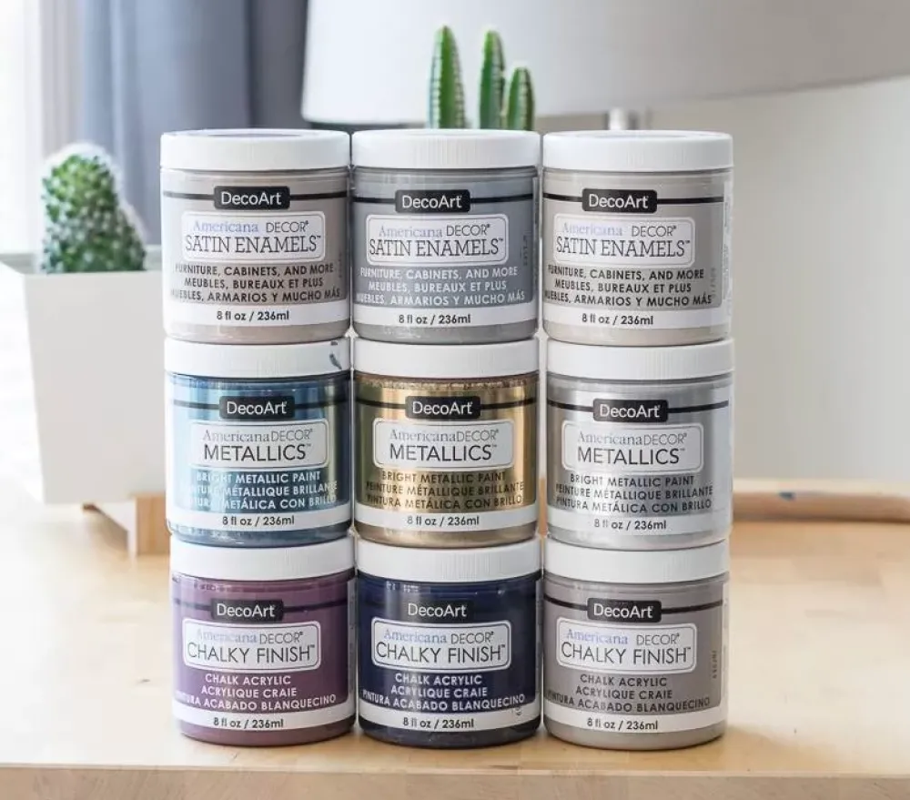 Online Acrílico Americana Decor Metallics s 236ml Doraduras|Pinturas Chalk Paint