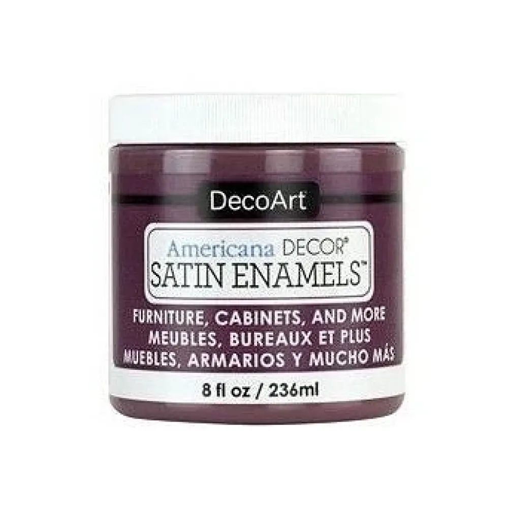 Discount Acrílico Americana Decor Satin Enamels 236ml Pinturas Acrílicas