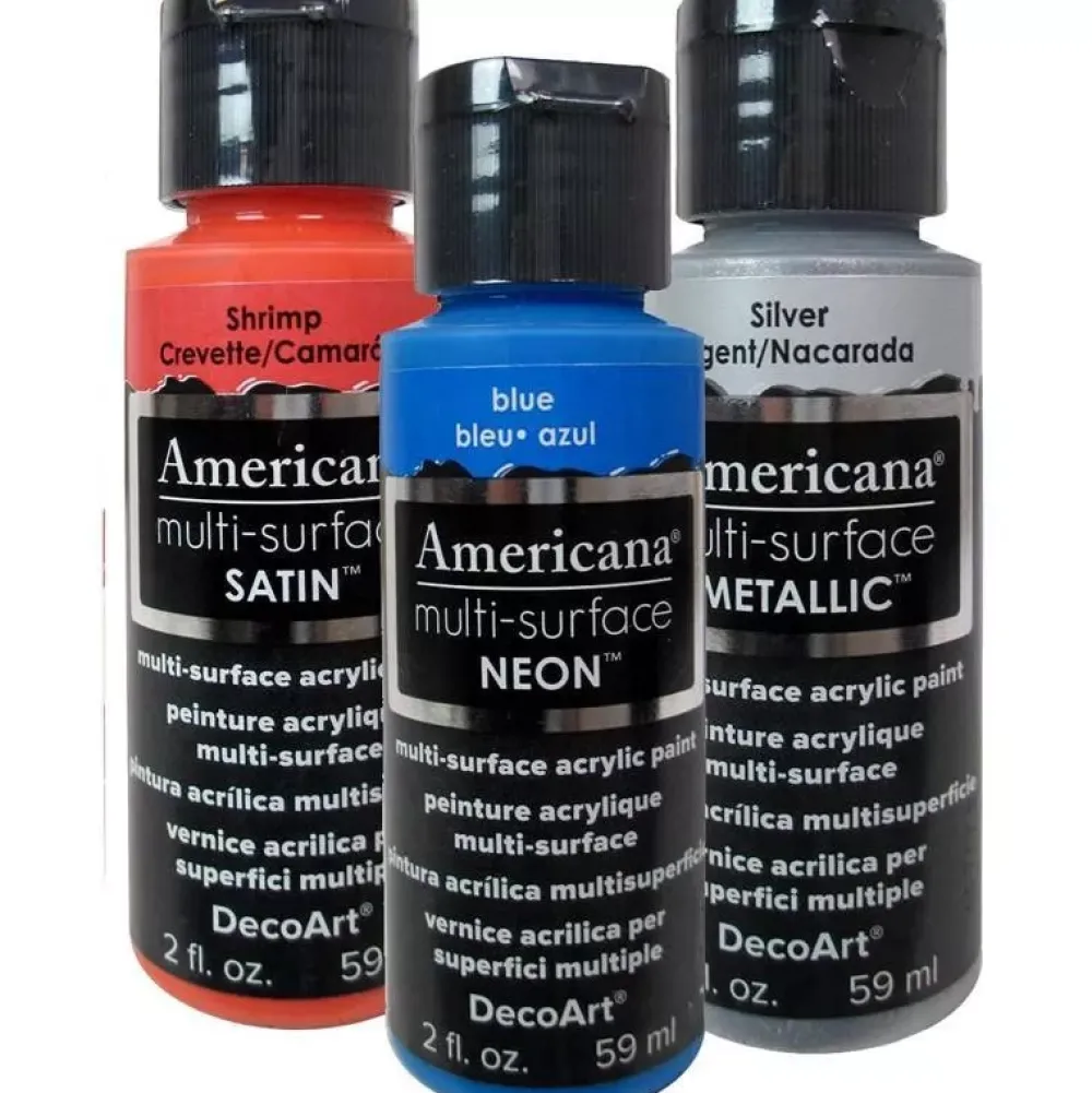 Sale Acrílico Americana Multisurface Satin 59ml Doraduras|Pinturas De Vidrio Y Cerámica