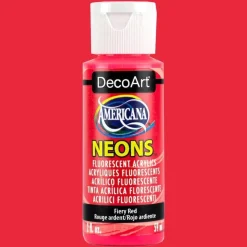 New Acrílico Americana Neón 59ml Pinturas Acrílicas