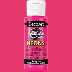 New Acrílico Americana Neón 59ml Pinturas Acrílicas