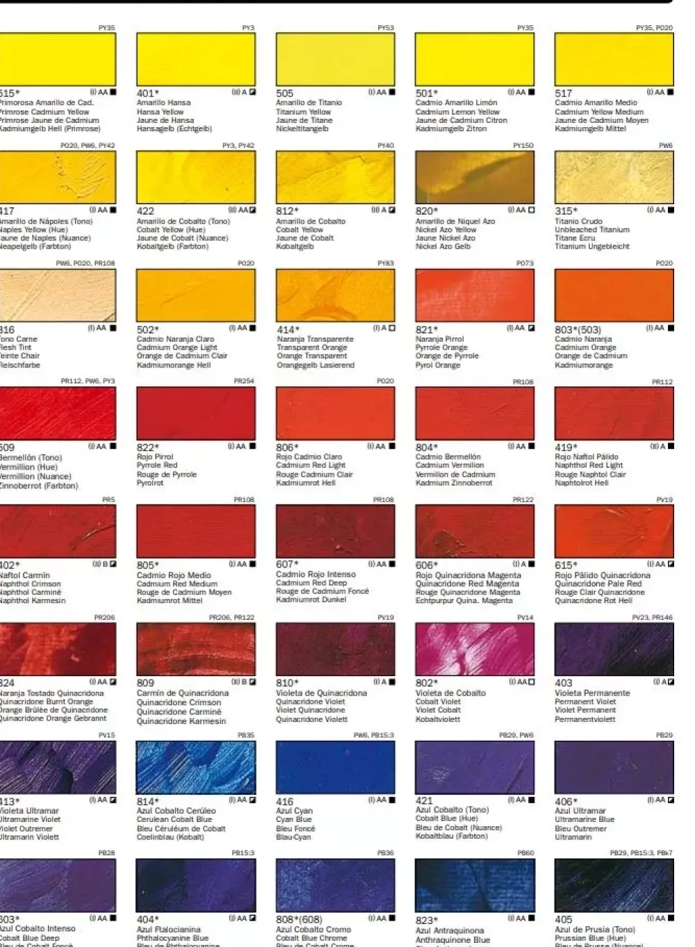 Discount Acrílico Artist 60ml Pinturas Acrílicas