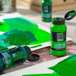 New Acrílico Fluid Basics 250ml Pinturas Acrílicas