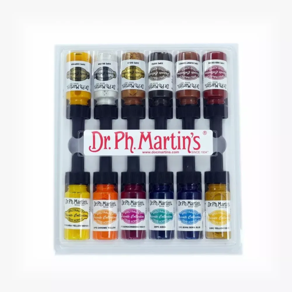 Clearance Acrílico Líquido Spectralite Private Collection #03 0.5 oz Dr. Ph. Martin's Pinturas Acrílicas