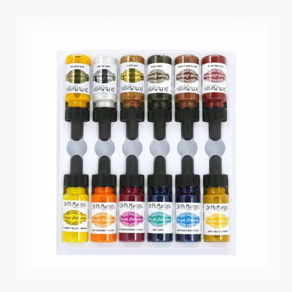 Clearance Acrílico Líquido Spectralite Private Collection #03 0.5 oz Dr. Ph. Martin's Pinturas Acrílicas