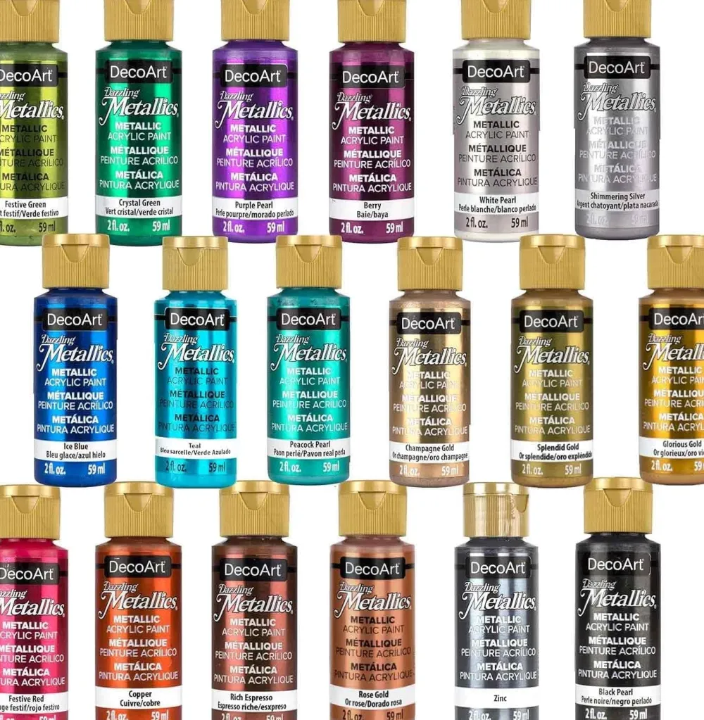 Online Acrílico Metálico Dazzling Metallics 59ml Pinturas Acrílicas|Doraduras