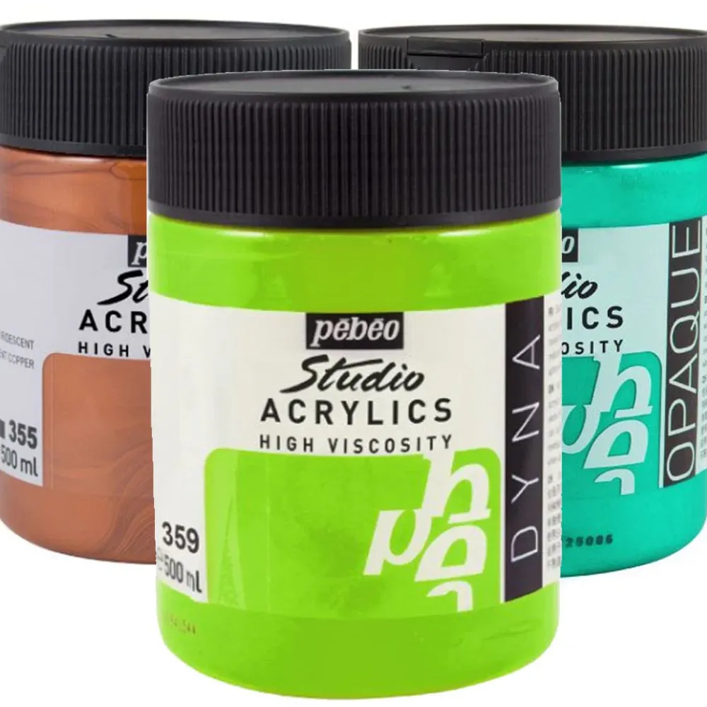 Discount Acrílico Studio Acrylics Alta Viscosidad 500ml Pinturas Acrílicas