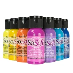 Outlet Acrílico Textil SoSoft 29ml Pinturas Para Tela Y Seda