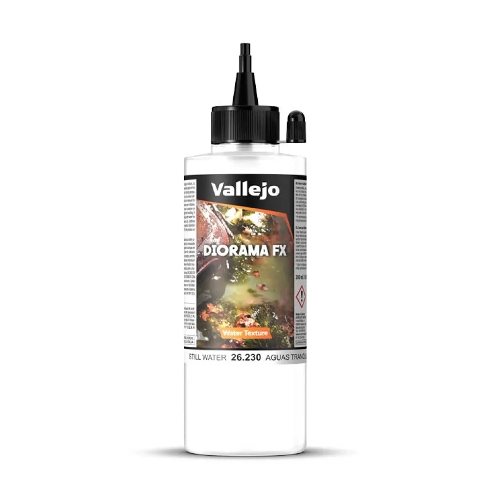 New Acrílico Textura 230 Aguas Tranquilas Diorama FX 200ml Pinturas Para Maquetas Y Modelismo