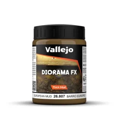 Acrílico Textura 807 Barro Europeo Diorama FX 200ml Pinturas Para Maquetas Y Modelismo
