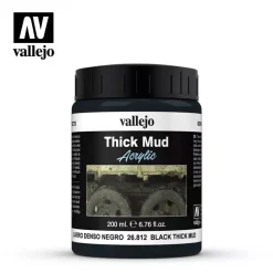 Discount Acrílico Textura 812 Barro Negro Diorama FX 200ml Pinturas Para Maquetas Y Modelismo