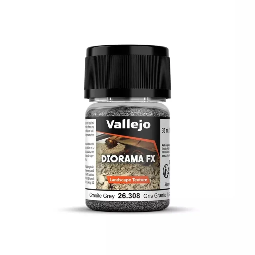 Clearance Acrílico Textura 308 Gris Granito 0.5-2mm Diorama FX 35ml Pinturas Acrílicas|Pinturas Para Maquetas Y Modelismo