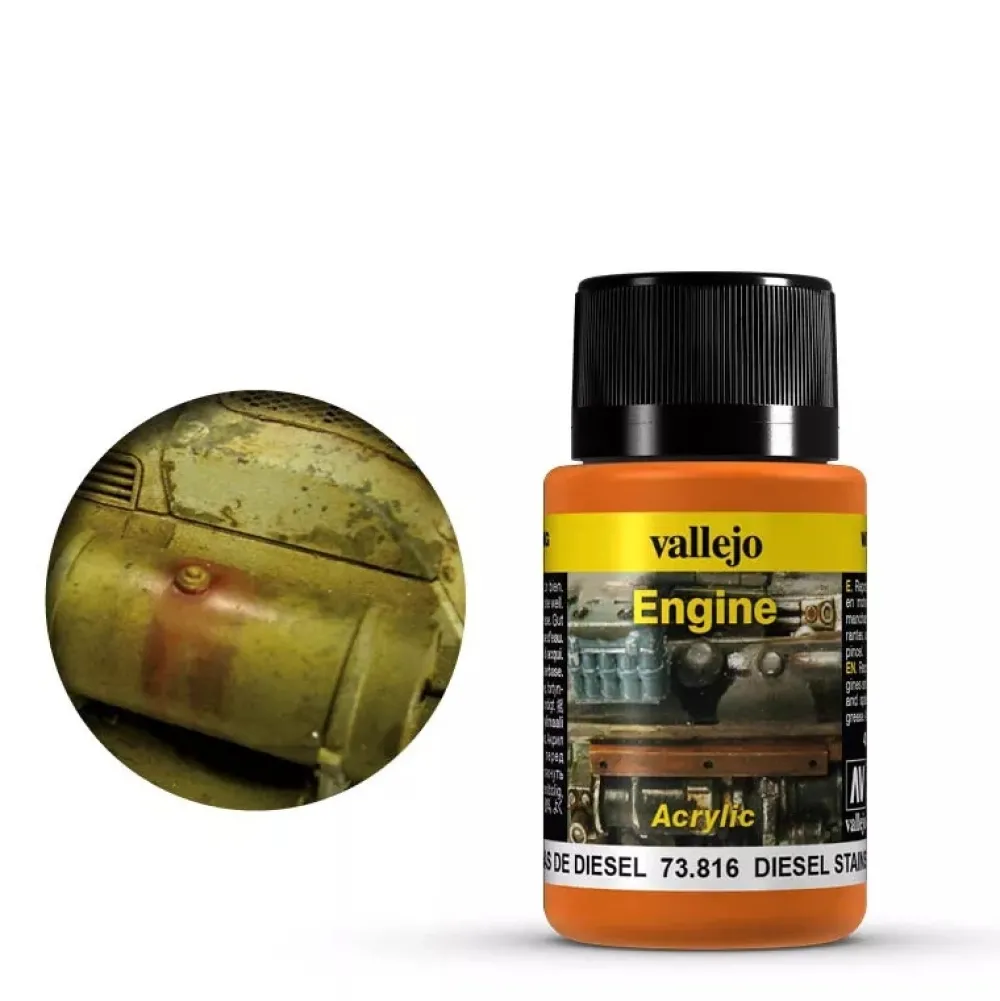 Best Acrílico Textura 816 Manchas de Diesel Weathering FX 40ml Maquetas Y Modelismo