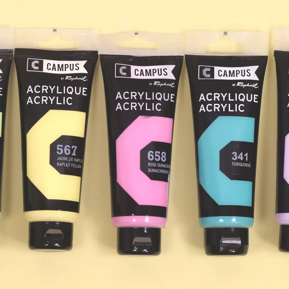 Outlet Acrílicos Campus Raphael 100ml Pinturas Acrílicas
