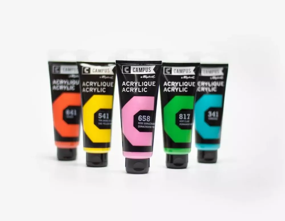 Outlet Acrílicos Campus Raphael 100ml Pinturas Acrílicas