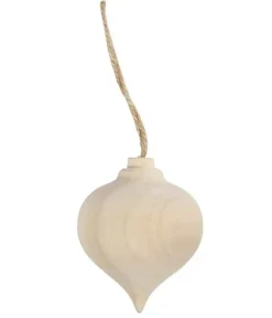 Hot Adorno de Madera Gota Navidad|Maderas