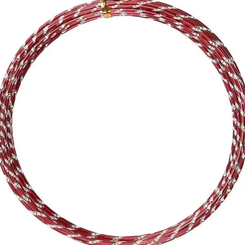 Clearance Alambre de Aluminio Diamante Rojo 7m Organización|Goma Eva Fofuchas