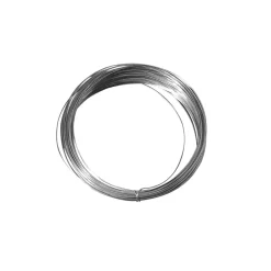 Alambre Plateado con núcleo de Cobre 0,6mm Goma Eva Fofuchas|Bisutería