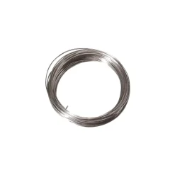 Alambre Plateado con núcleo de Cobre 0,6mm Goma Eva Fofuchas|Bisutería