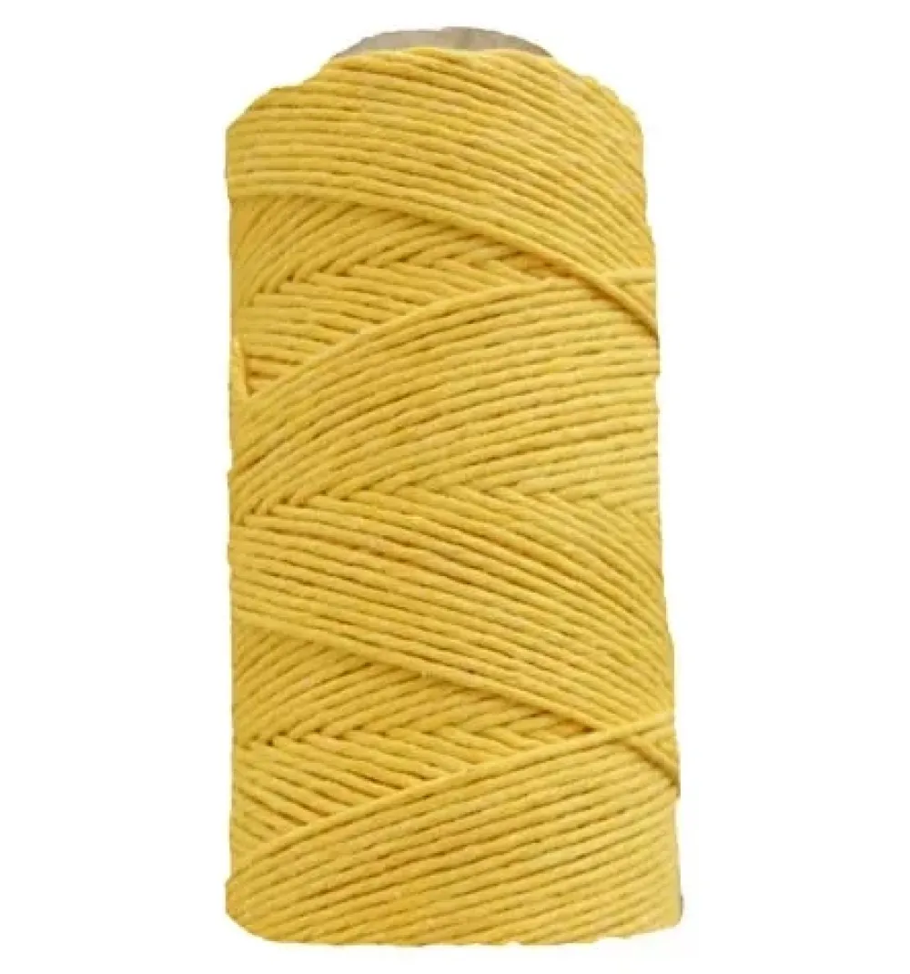 Best Algodón Encerado para Scrapbooking Amarillo 140m Bisutería