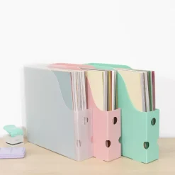 Best Archivador Vertical Para Papeles de Scrapbooking Turquesa Organización