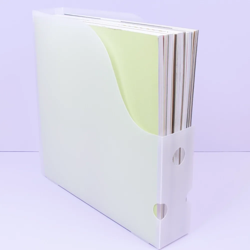 Outlet Archivador Vertical Para Papeles de Scrapbooking Organización