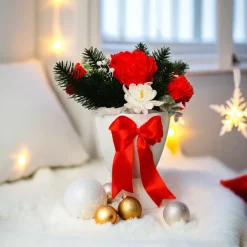 Best Arreglo floral Christmas Flowers Navidad