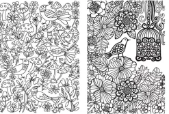 Online Arte Antiestrés 100 jardines para colorear Colorear