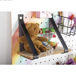 Best Balda de madera pequeña para Pegboard Pin and Peg Organización|Maderas