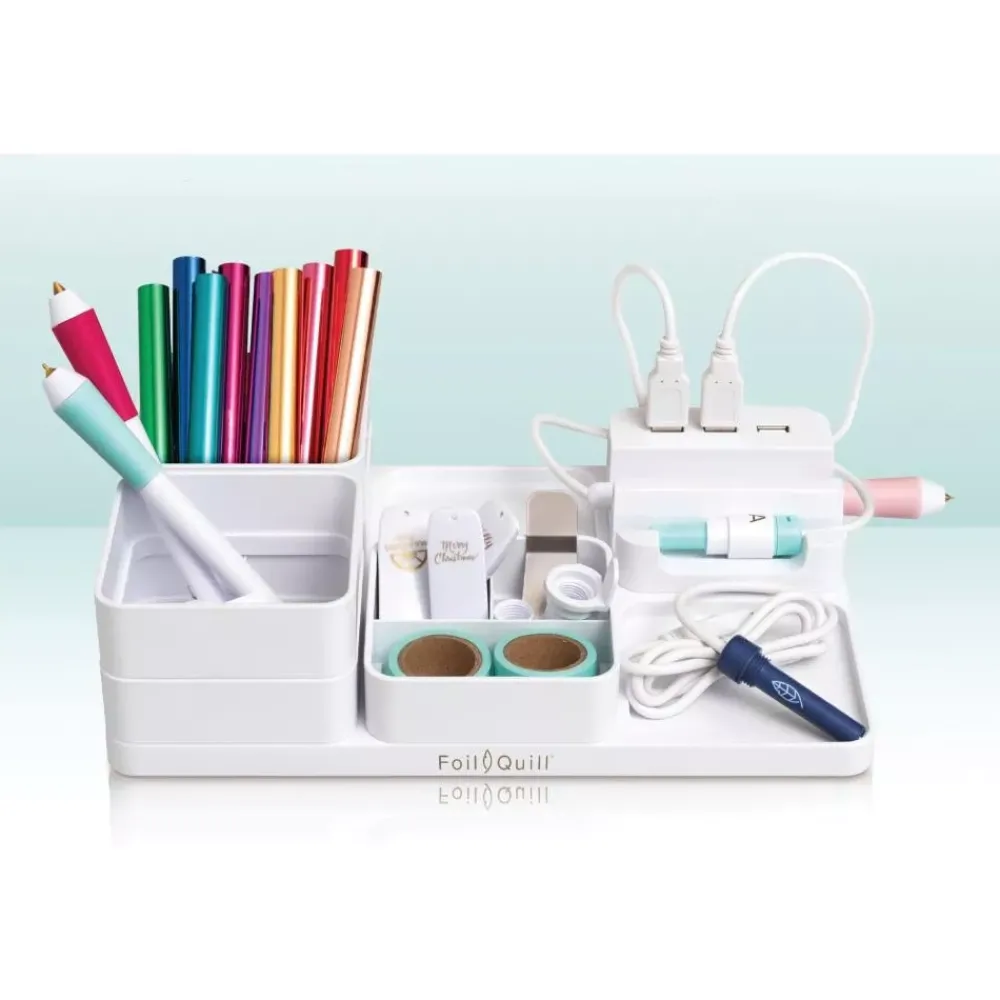 Discount Bandeja de almacenamiento modular con usb para Foil Quill Organización