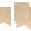 Sale Bandera de Madera On se Marie Maderas