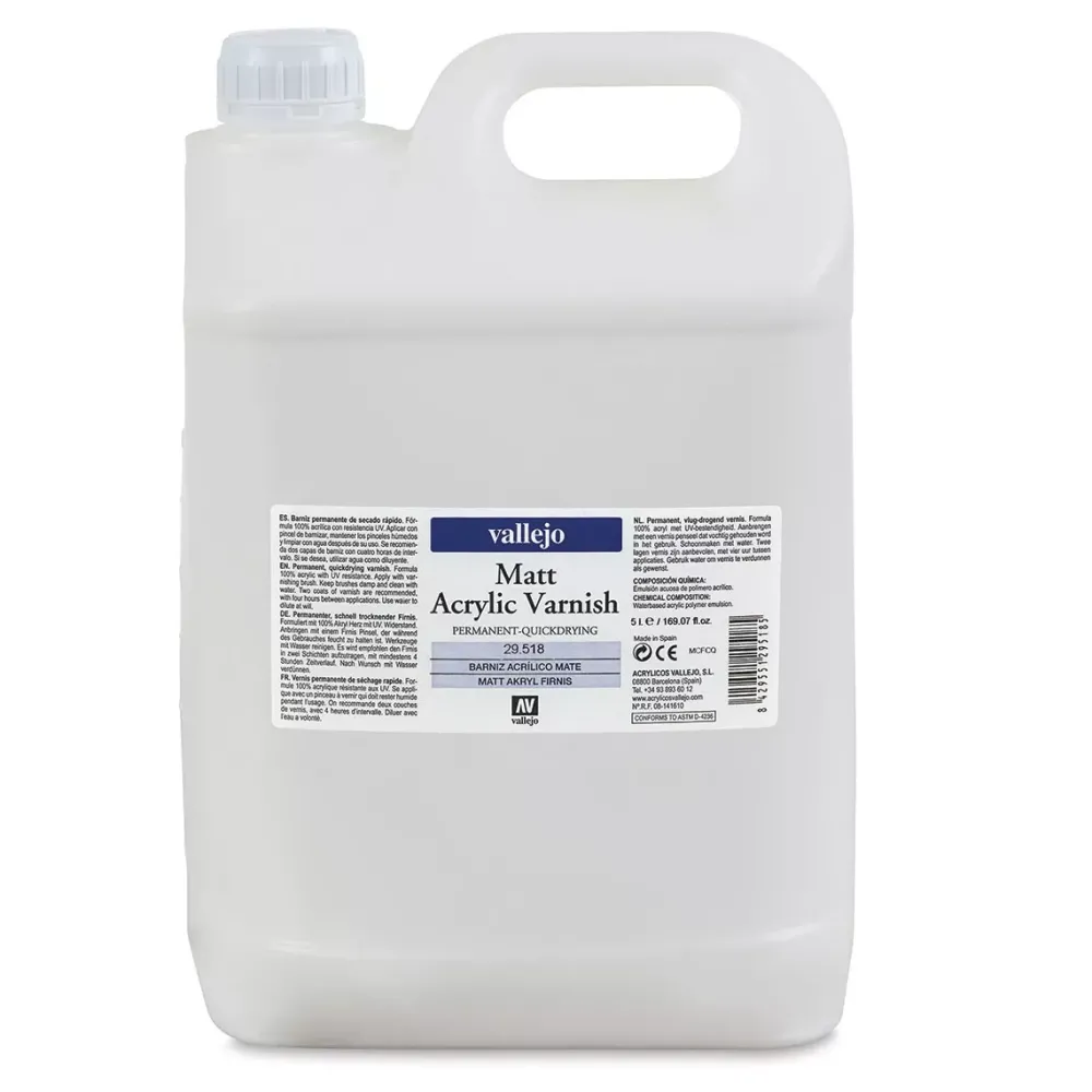 Barniz 518 mate permamente Artist 5l Barnices