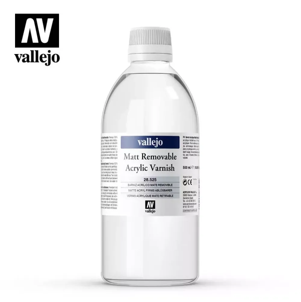 Best Barniz 525 mate removible Artist 500ml Barnices