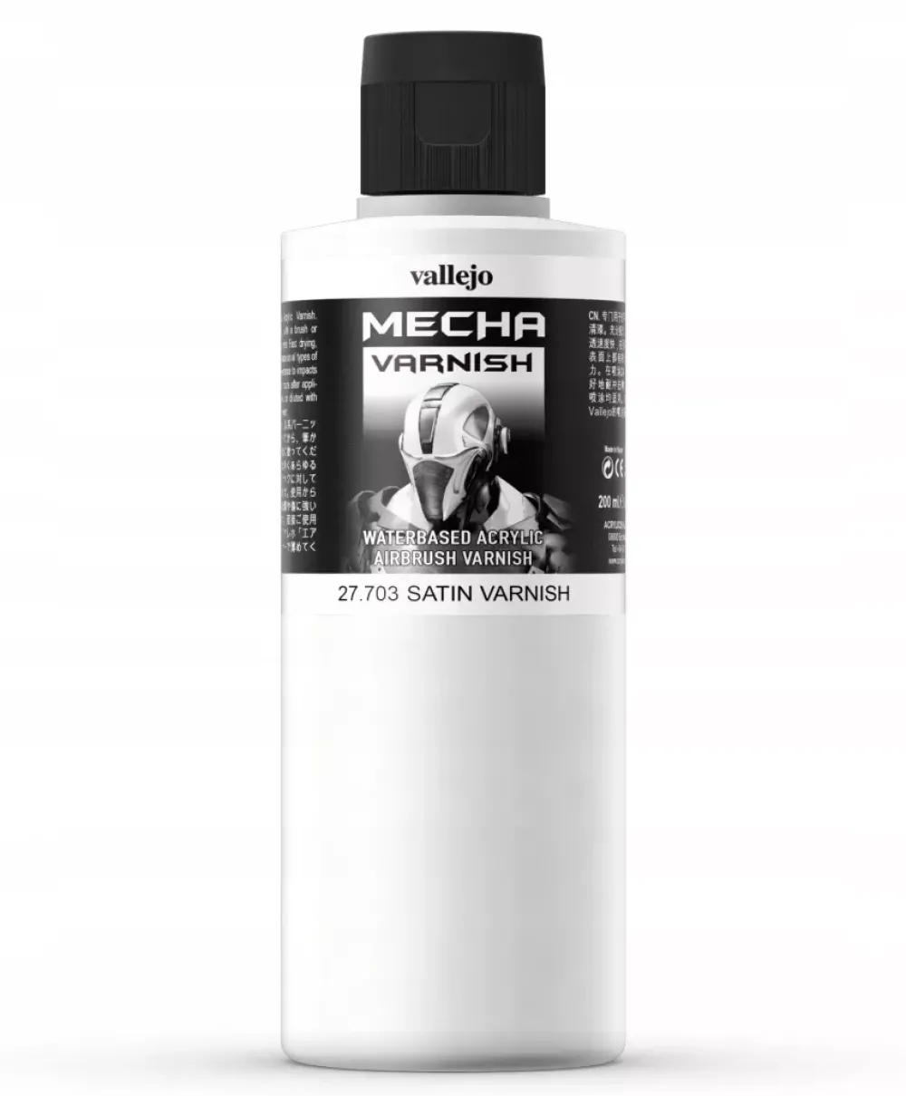 Barniz 703 Satinado Mecha 200ml Maquetas Y Modelismo|Pinturas Para Maquetas Y Modelismo