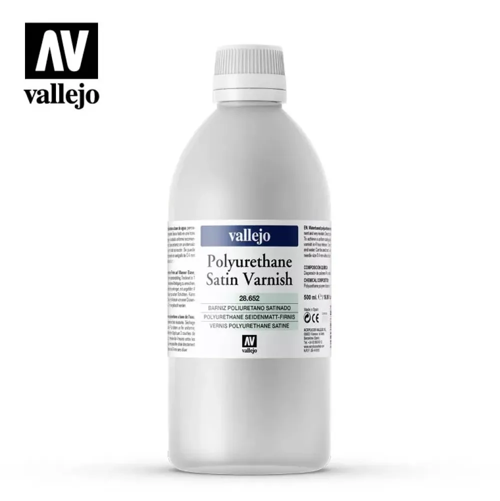 Outlet Barniz poliuretano 652 satinado Artist 500ml Barnices