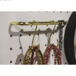 Sale Barra de metal pequeña para Pegboard Pin and Peg Organización