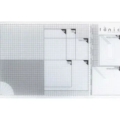 Base de cristal Extra Grande Glass Media Mat Herramientas De Corte