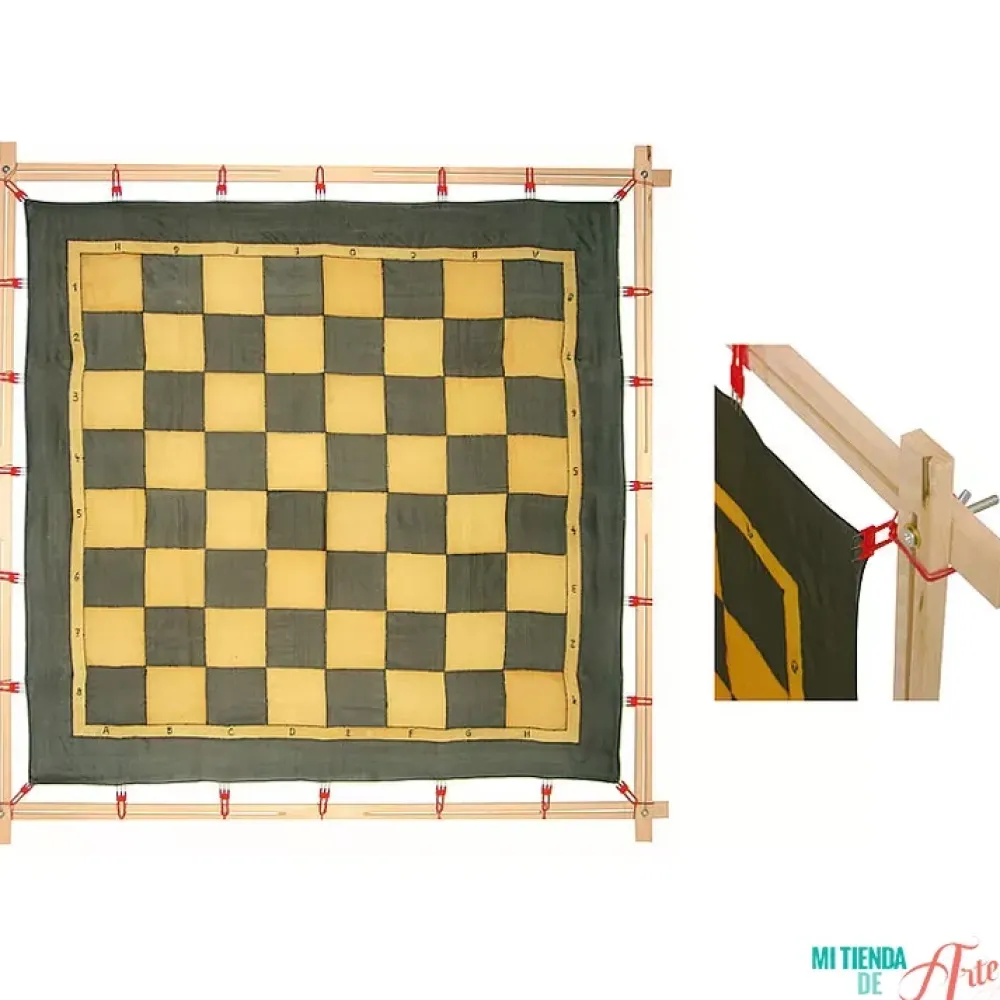Discount Bastidor madera para pintar seda (hasta 95x95 cm) Herramientas Para Seda|Telas, Sedas Y Fieltro