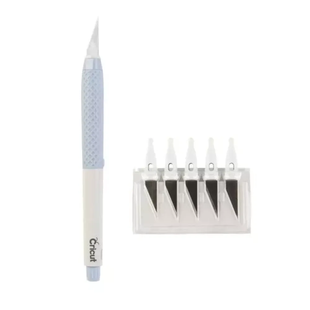 Best Bisturí TrueControl Blue con 5 Cuchillas Herramientas De Corte|Goma Eva Fofuchas