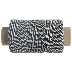 Sale Bobina de Hilo Negro y Blanco 35m Bisutería