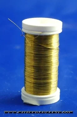 Clearance Bobina hilo de laton 0,3 mm 100 gr Bisutería