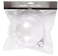 Sale Bola de Navidad Transparente 14cm Porexpán, Celulosa Y Plástico