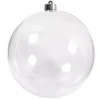 Discount Bola de Navidad Transparente 16cm Porexpán, Celulosa Y Plástico