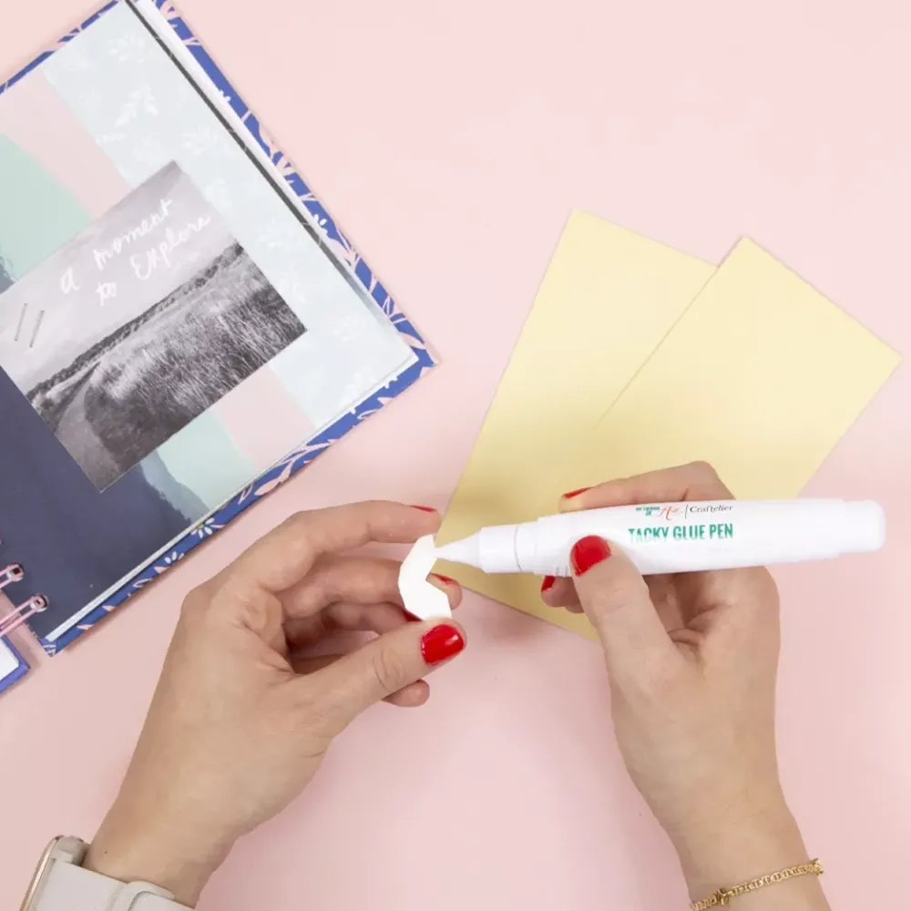 Bolígrafo de Pegamento Tacky Glue Pen Goma Eva Fofuchas|Adhesivos