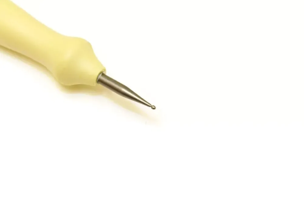 New Buril de acero inoxidable Bola de diámetro 0,8mm INOX.03 Buriles De Grabado|Pastas Moldeables