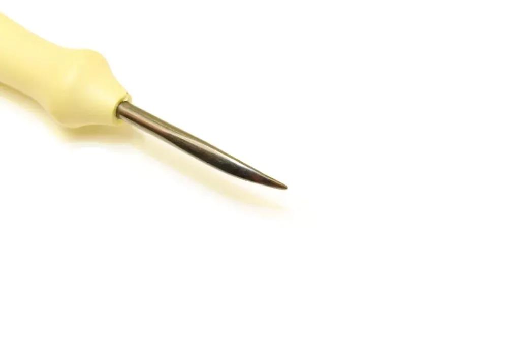 New Buril de acero inoxidable Pala larga de 2,75x12mm INOX.08 Buriles De Grabado|Pastas Moldeables